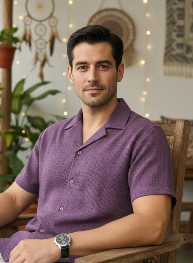 TRULOOM Men Regular Fit Cotton Shirt